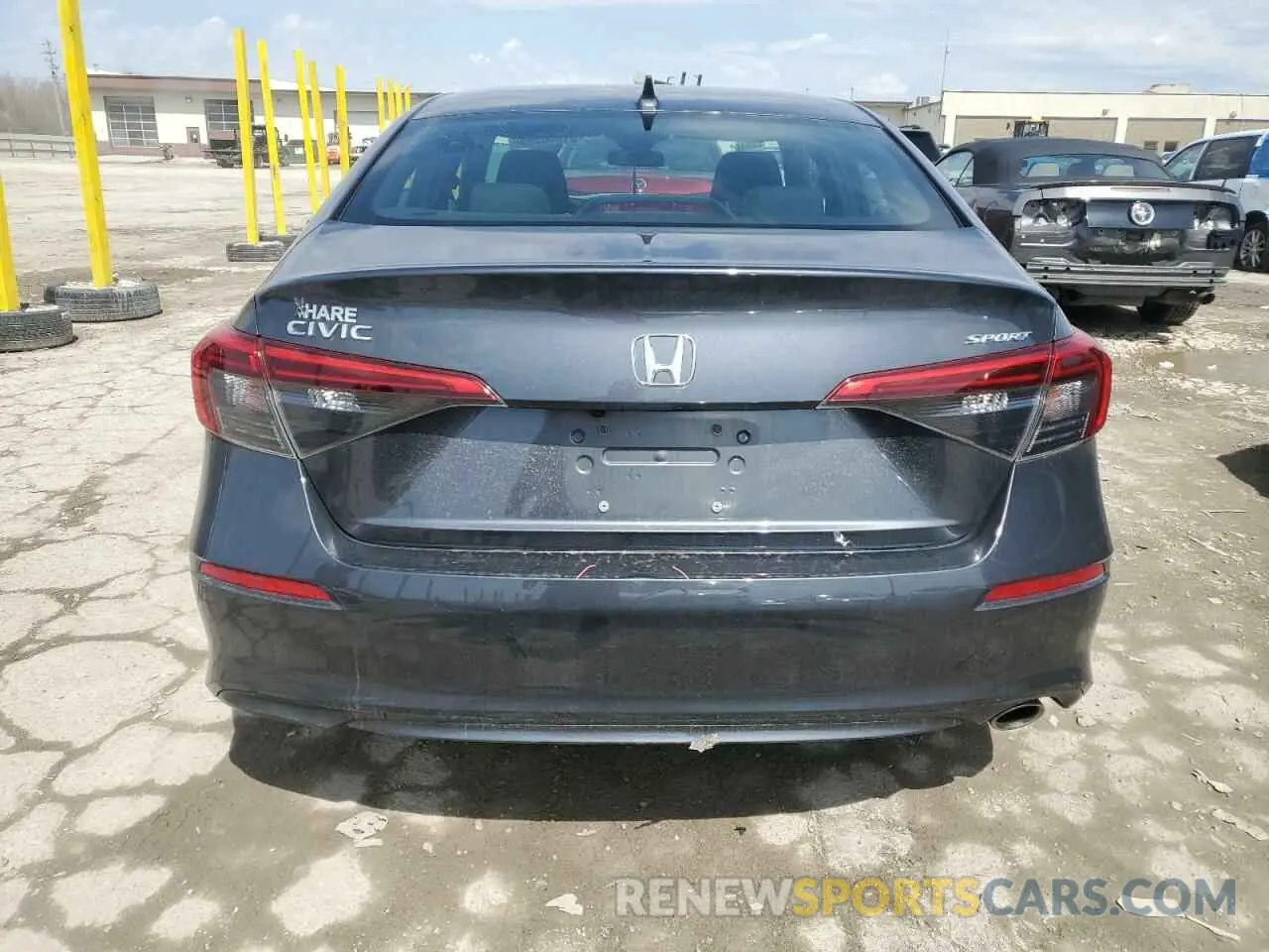 6 Photograph of a damaged car 2HGFE2F5XNH536369 HONDA CIVIC 2022