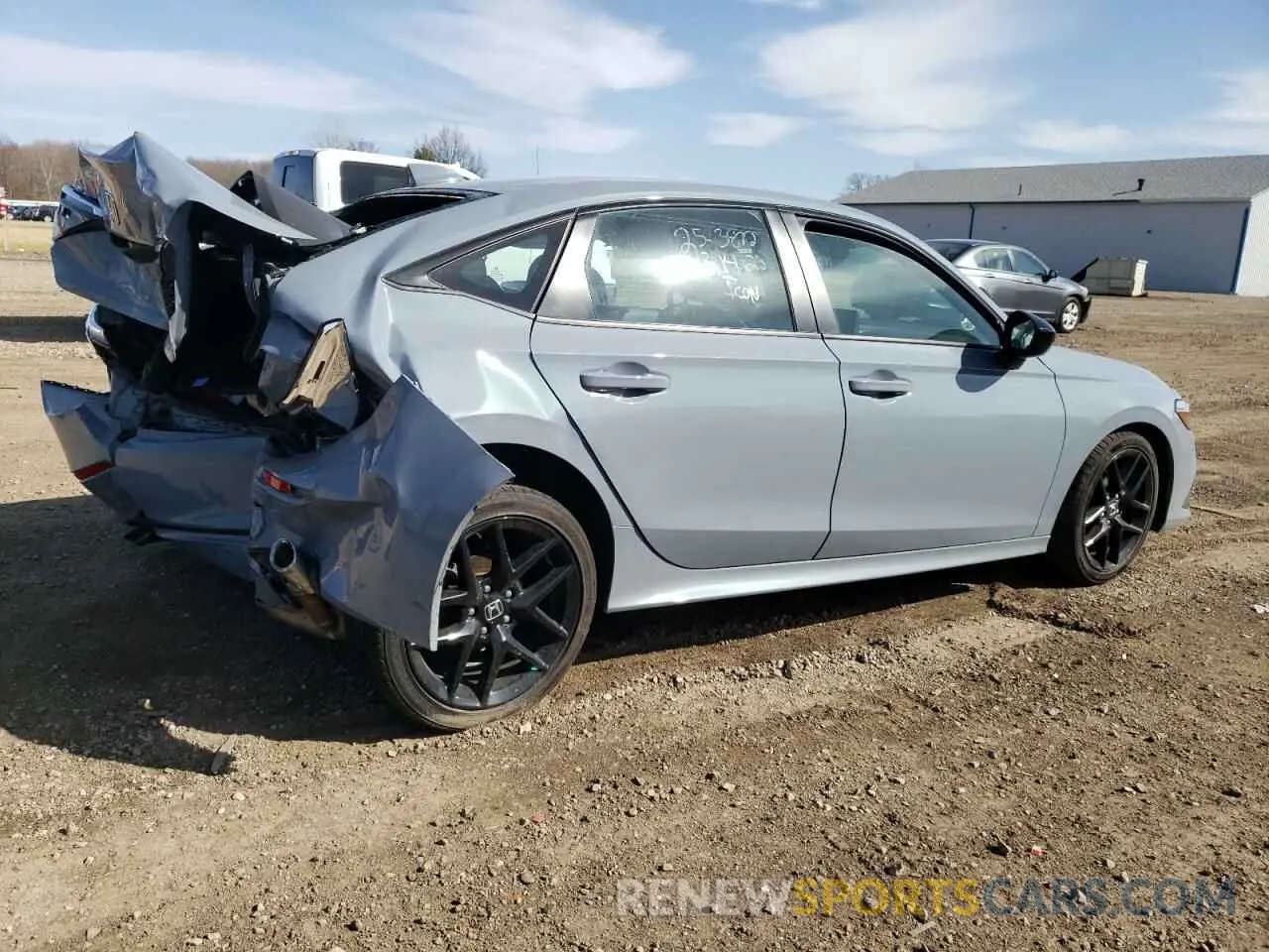 3 Photograph of a damaged car 2HGFE2F5XNH565533 HONDA CIVIC 2022