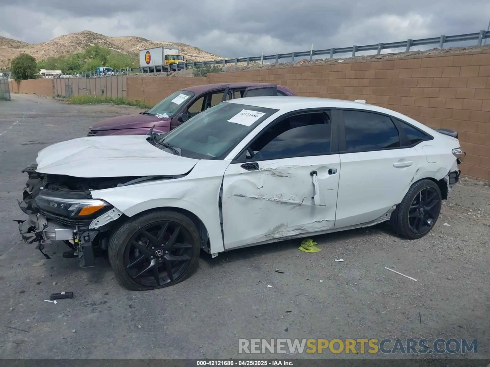 13 Photograph of a damaged car 2HGFE2F5XNH590187 HONDA CIVIC 2022