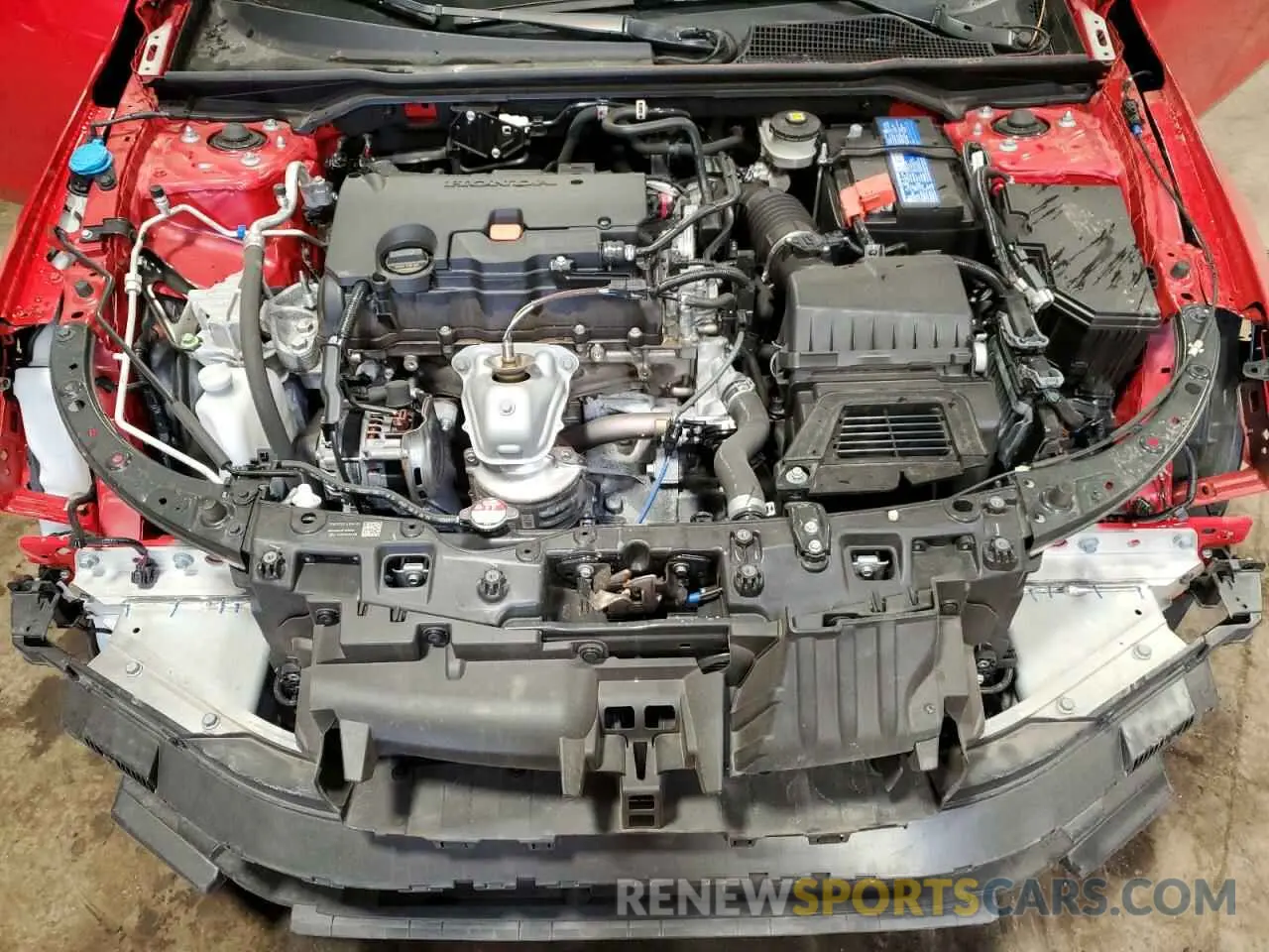 11 Photograph of a damaged car 2HGFE2F5XNH601821 HONDA CIVIC 2022