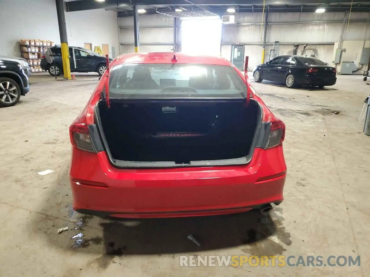 6 Photograph of a damaged car 2HGFE2F5XNH601821 HONDA CIVIC 2022