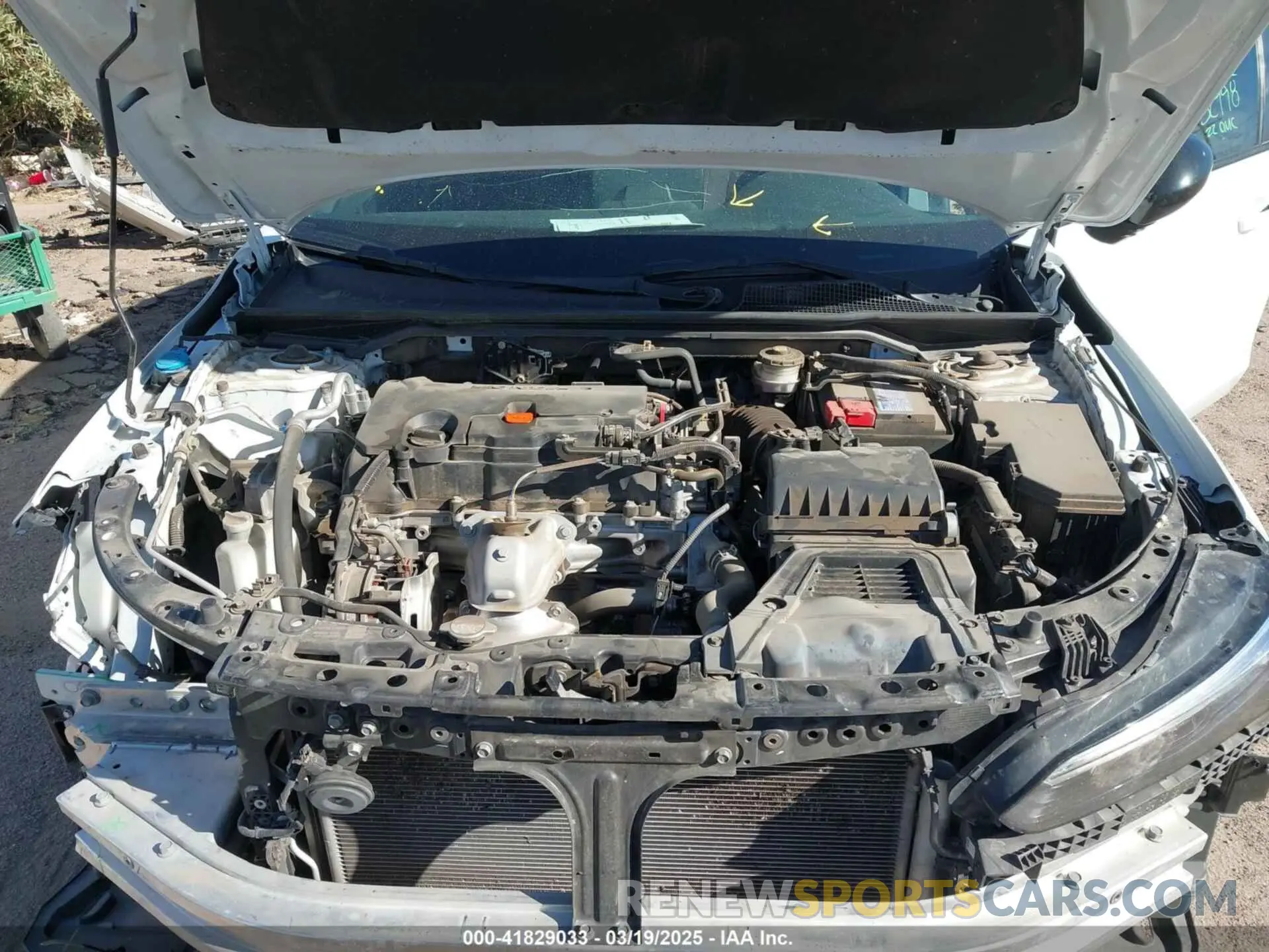 10 Photograph of a damaged car 2HGFE2F5XNH604976 HONDA CIVIC 2022