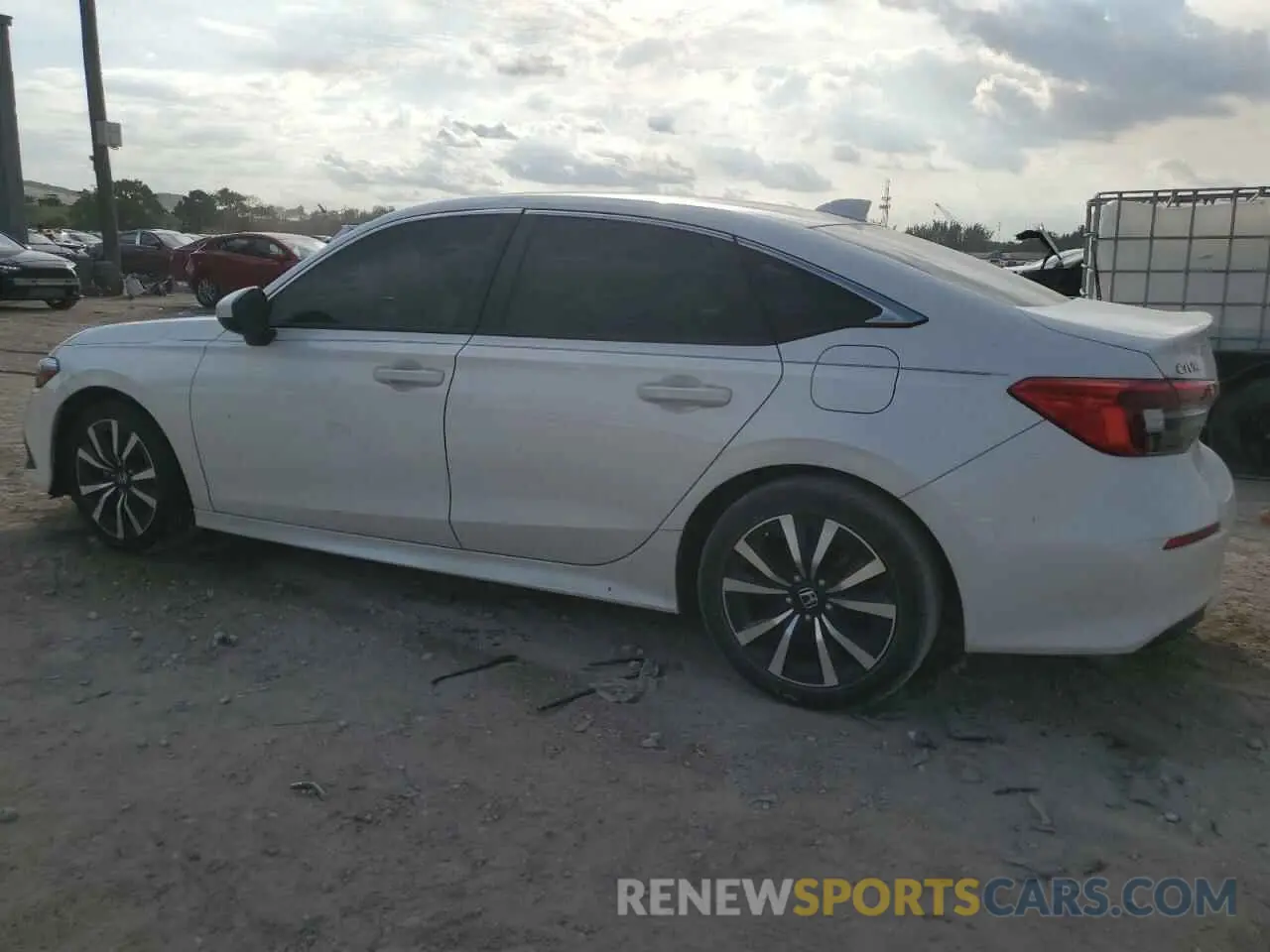 2 Фотография поврежденного автомобиля JHMFE1F70NX000759 HONDA CIVIC 2022