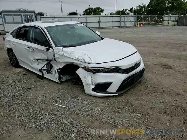 14 Photograph of a damaged car JHMFE1F70NX008859 HONDA CIVIC 2022