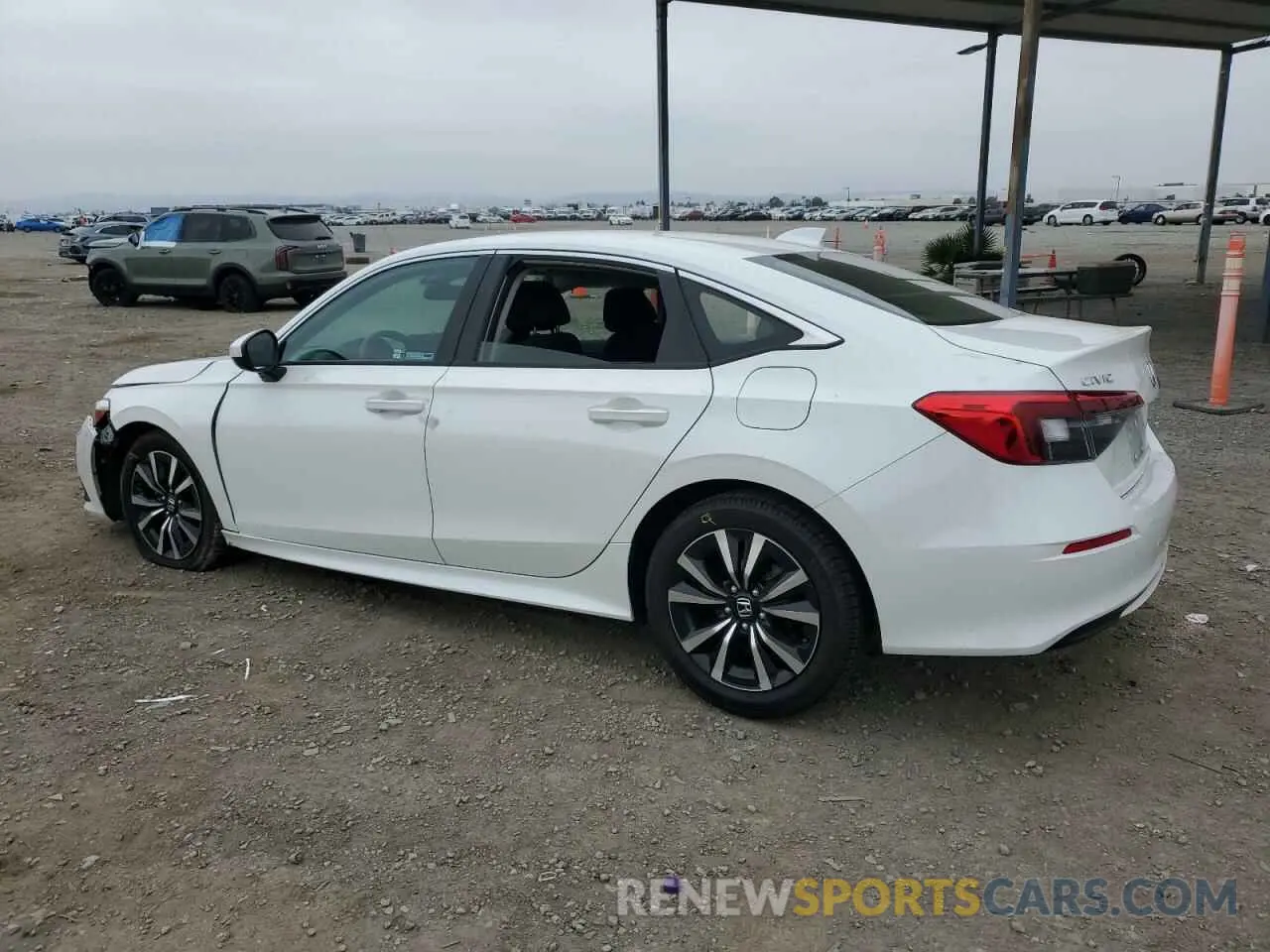 2 Photograph of a damaged car JHMFE1F70NX008859 HONDA CIVIC 2022