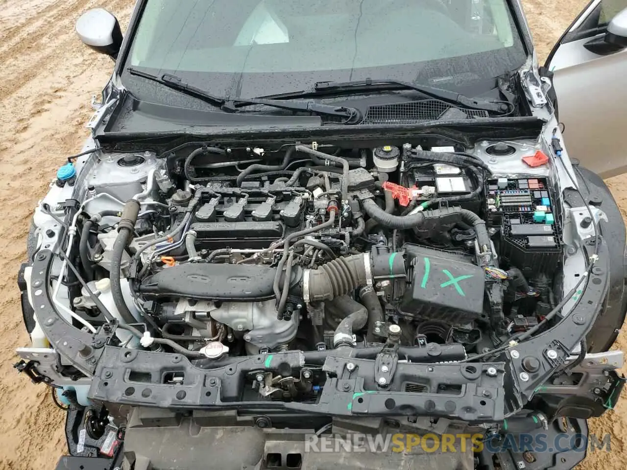 11 Photograph of a damaged car JHMFE1F71NX007803 HONDA CIVIC 2022