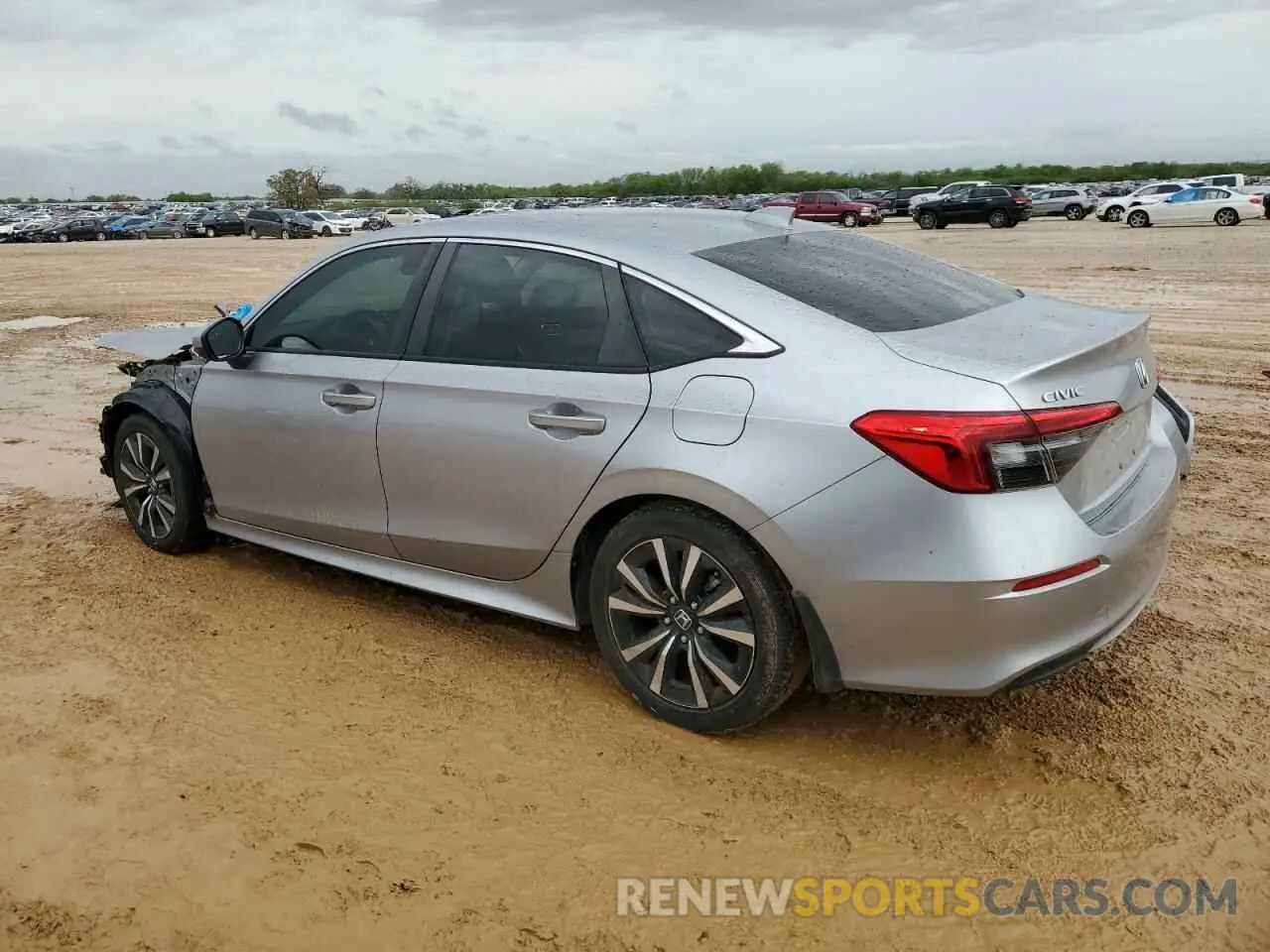 2 Photograph of a damaged car JHMFE1F71NX007803 HONDA CIVIC 2022