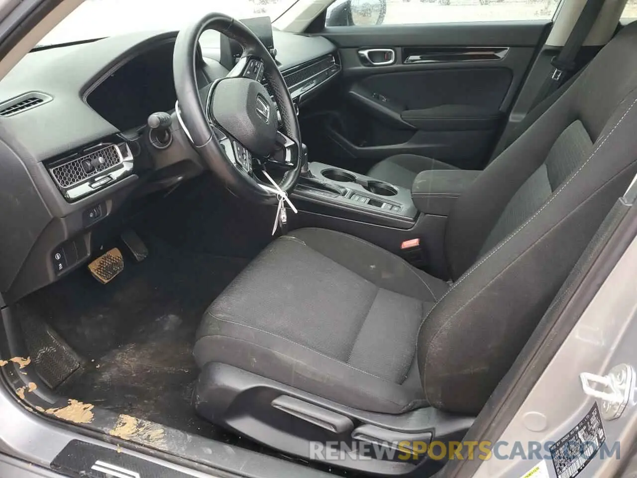 7 Photograph of a damaged car JHMFE1F71NX007803 HONDA CIVIC 2022