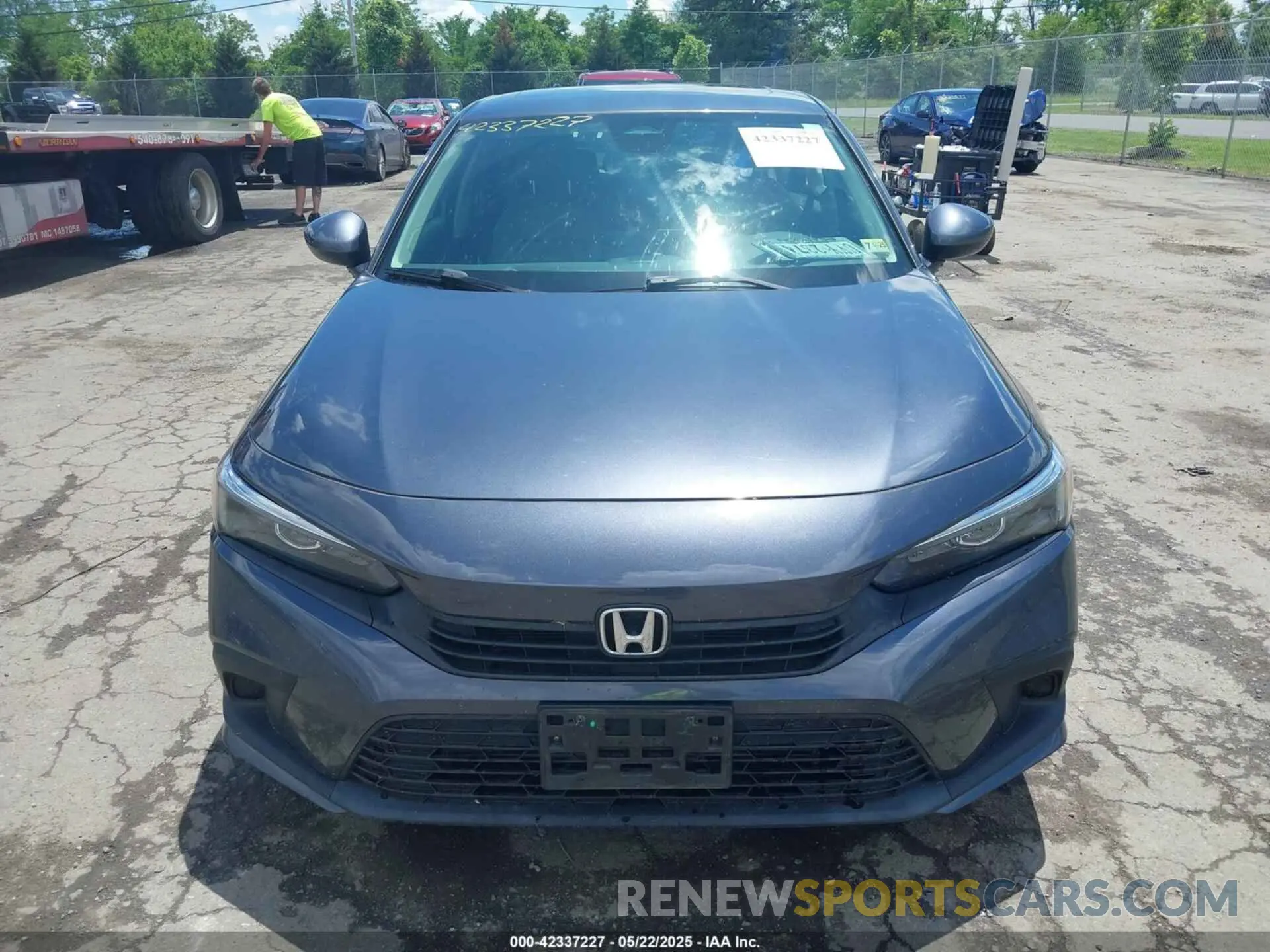 12 Фотография поврежденного автомобиля JHMFE1F72NX000620 HONDA CIVIC 2022