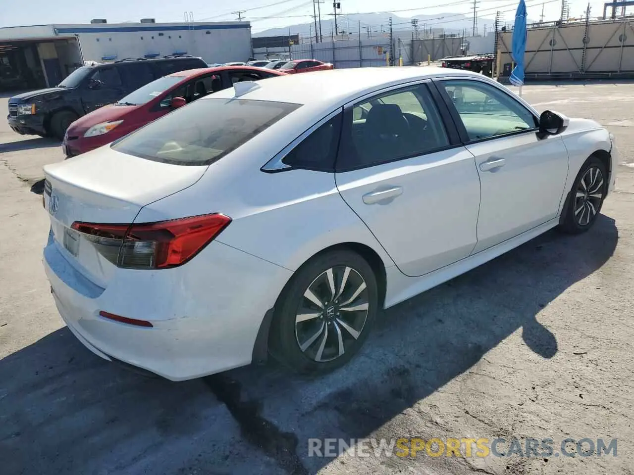 3 Фотография поврежденного автомобиля JHMFE1F72NX000939 HONDA CIVIC 2022