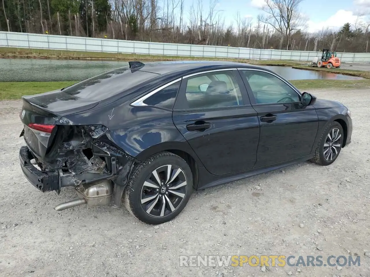 3 Photograph of a damaged car JHMFE1F72NX001282 HONDA CIVIC 2022