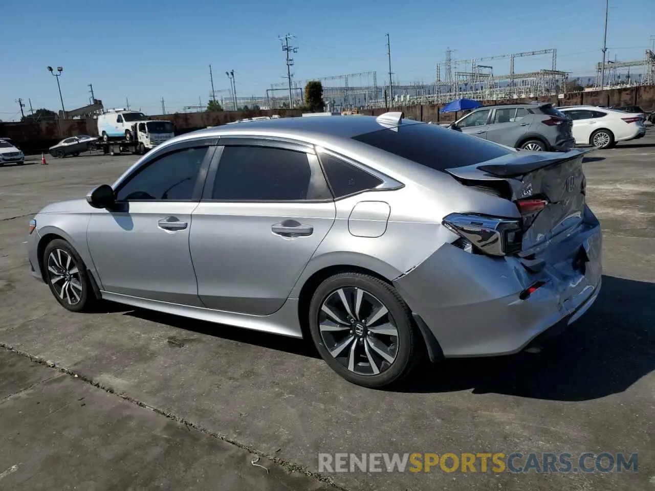 2 Фотография поврежденного автомобиля JHMFE1F72NX004683 HONDA CIVIC 2022