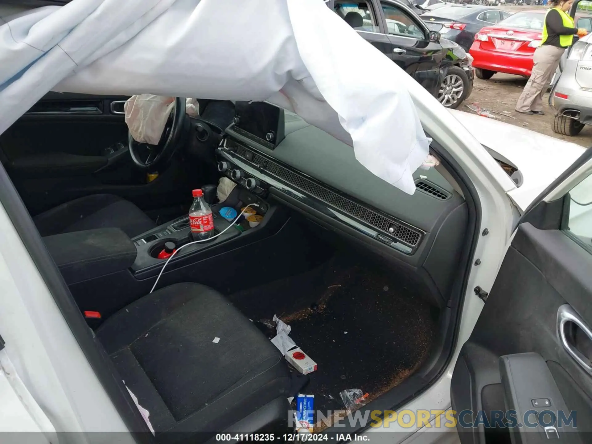 5 Фотография поврежденного автомобиля JHMFE1F72NX004750 HONDA CIVIC 2022
