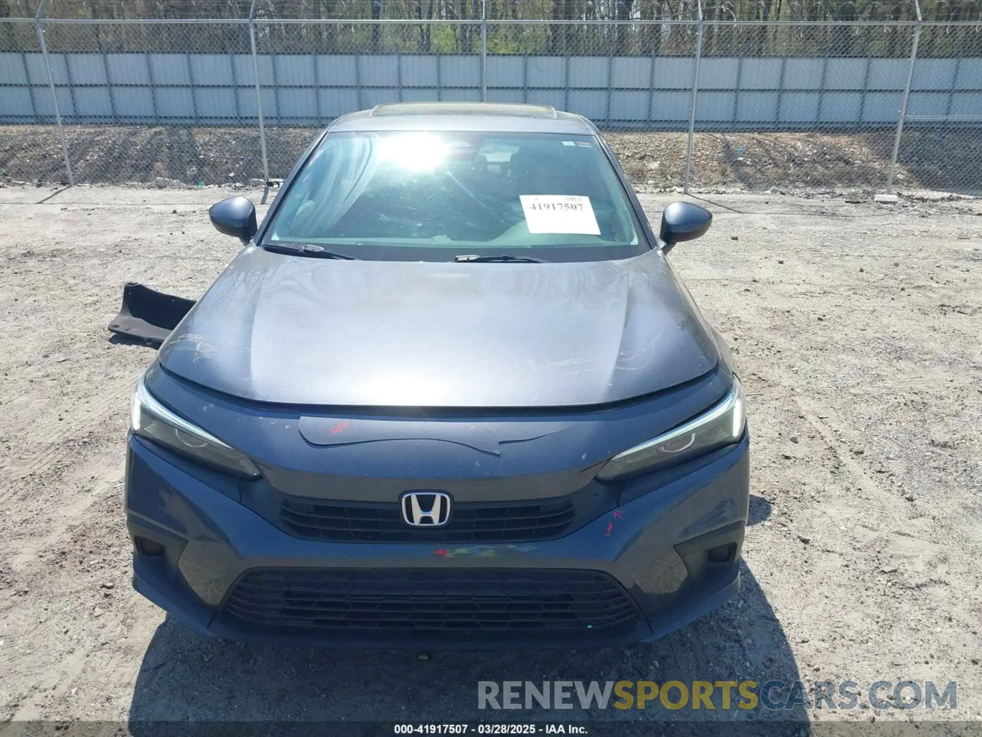 12 Фотография поврежденного автомобиля JHMFE1F72NX005557 HONDA CIVIC 2022