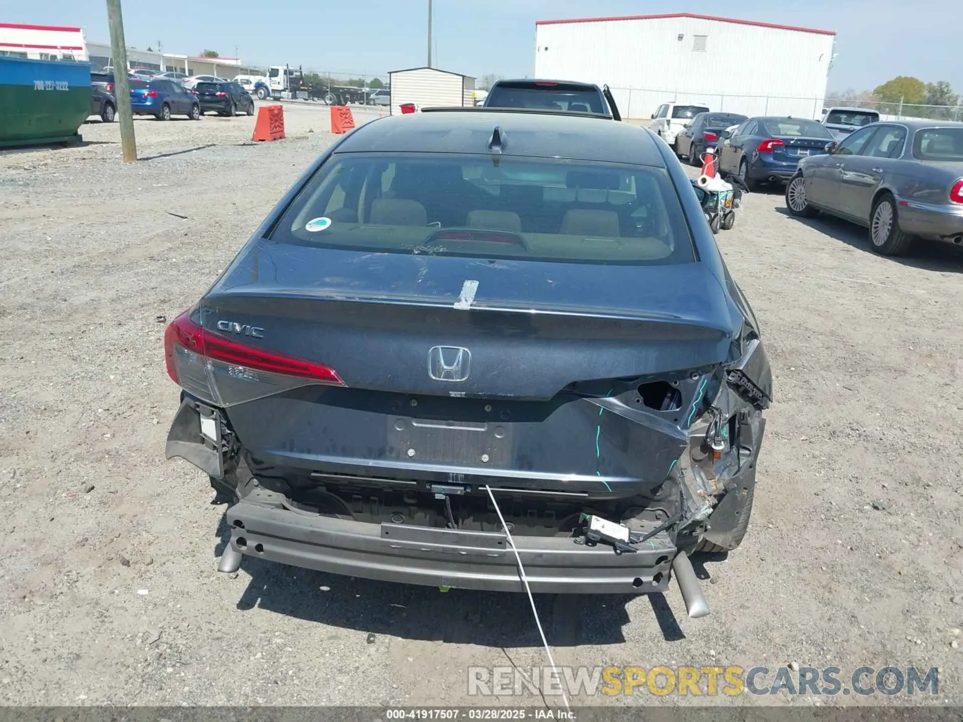 16 Фотография поврежденного автомобиля JHMFE1F72NX005557 HONDA CIVIC 2022
