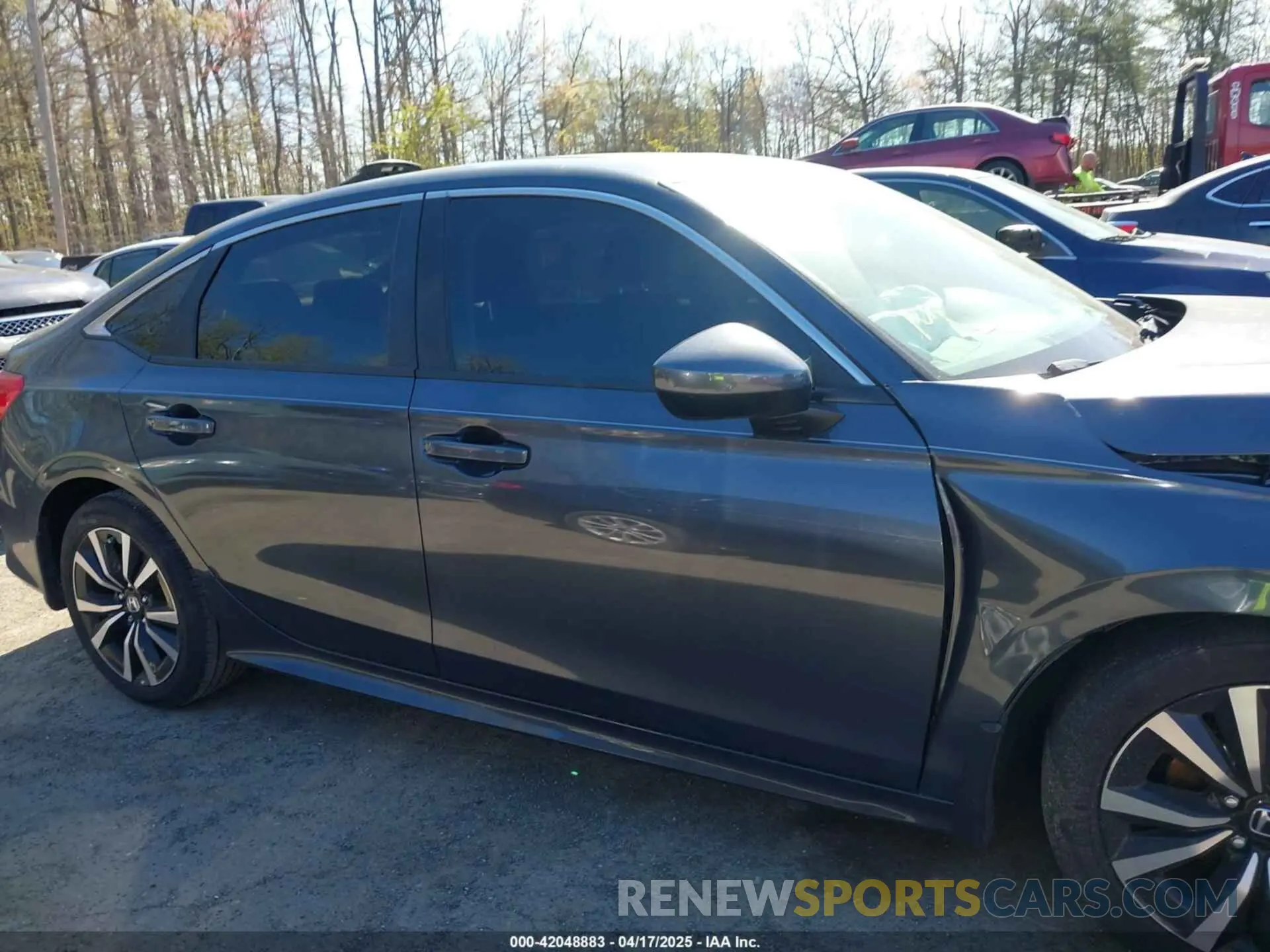 14 Фотография поврежденного автомобиля JHMFE1F72NX009608 HONDA CIVIC 2022