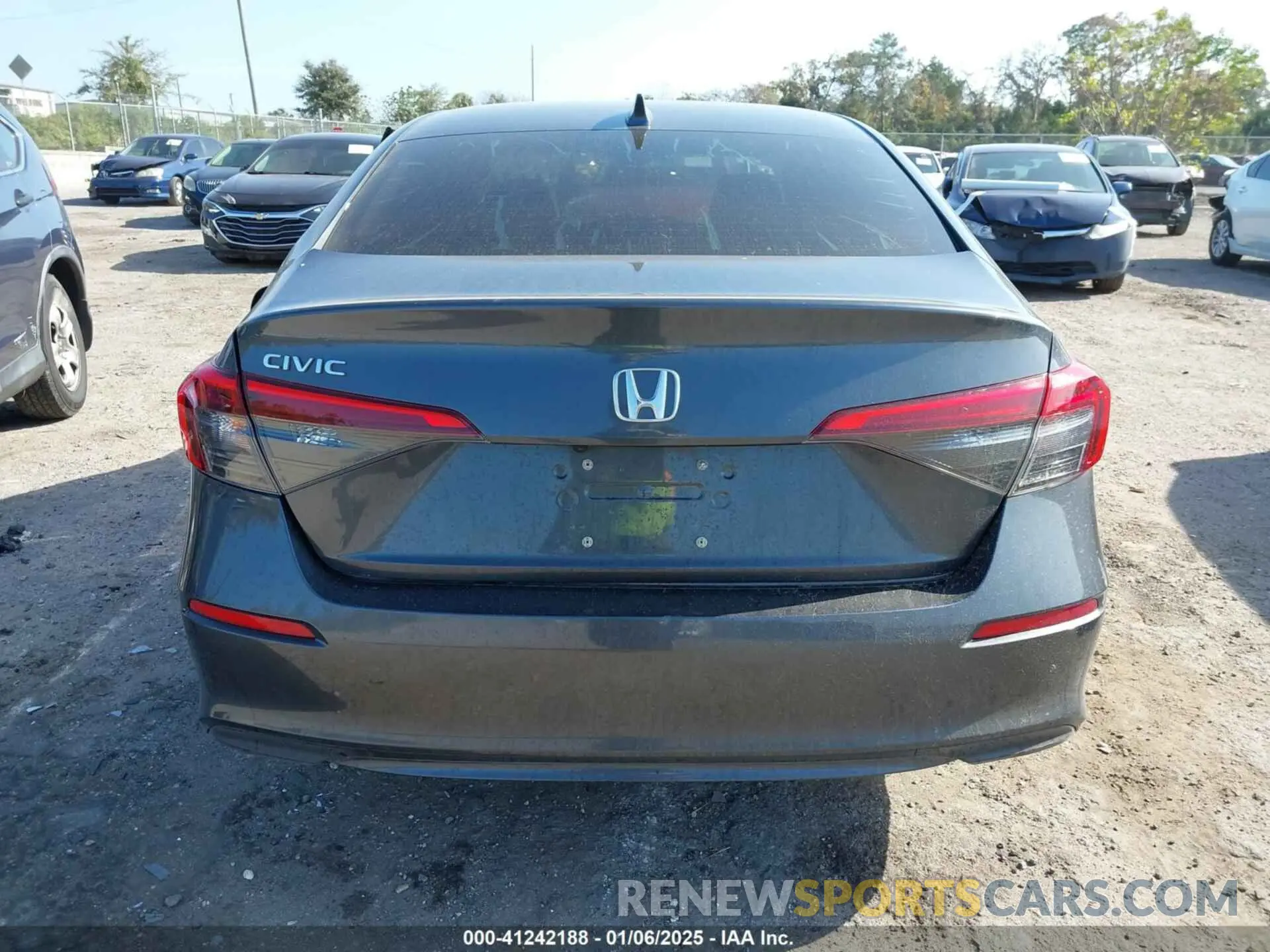 16 Фотография поврежденного автомобиля JHMFE1F73NX006605 HONDA CIVIC 2022