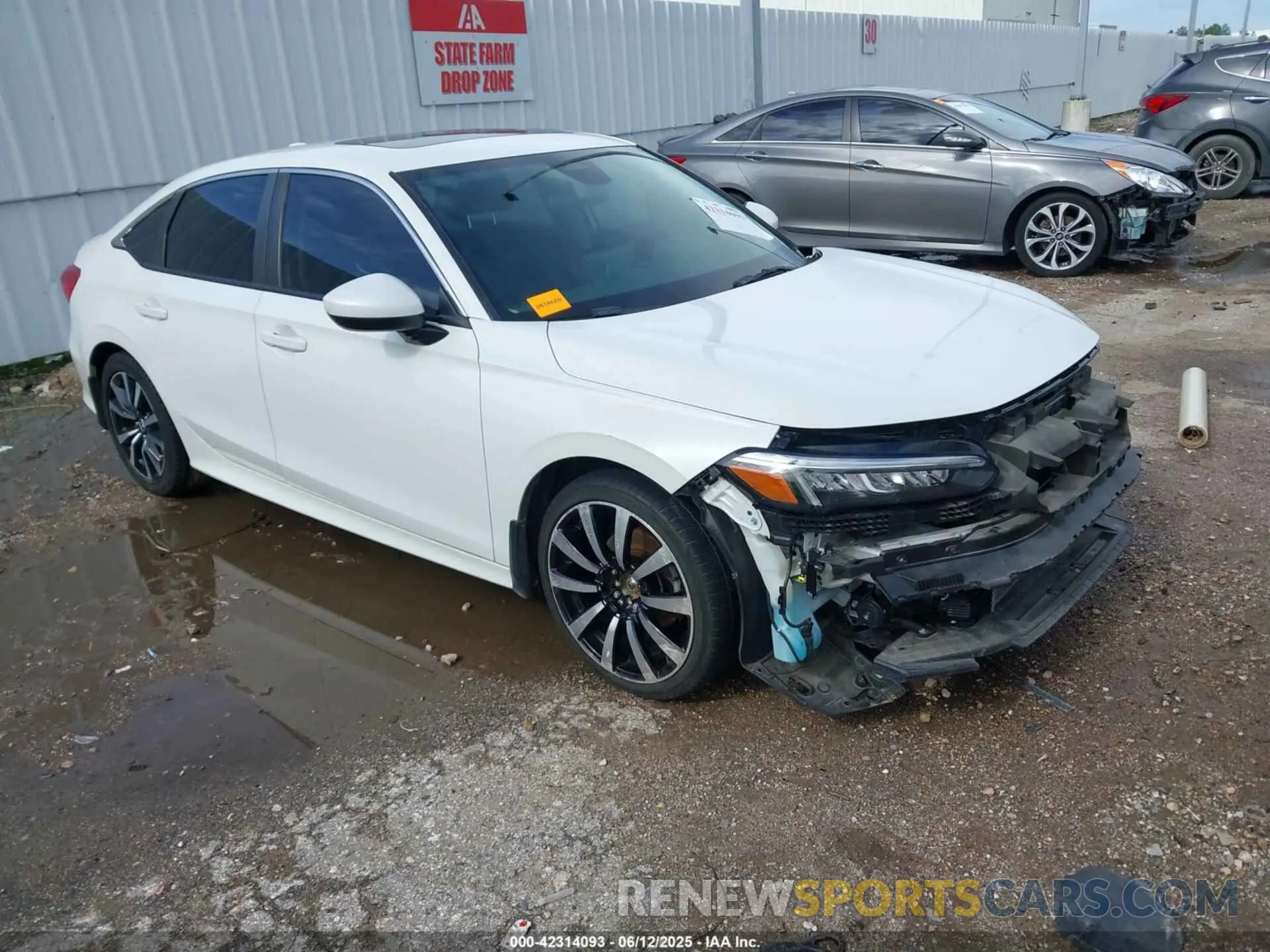 1 Фотография поврежденного автомобиля JHMFE1F74NX005821 HONDA CIVIC 2022
