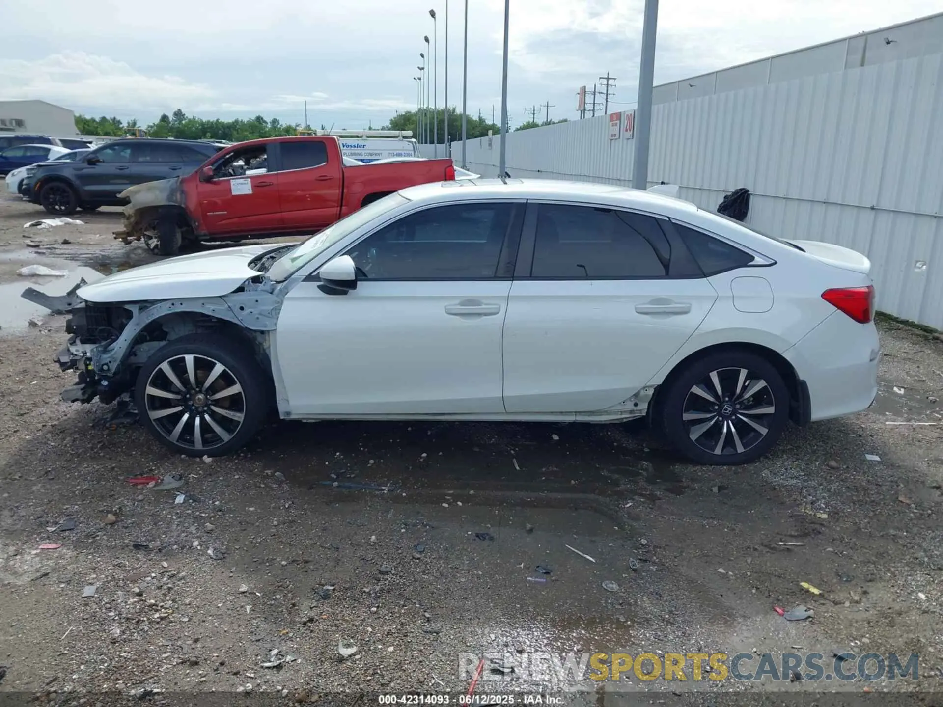 15 Фотография поврежденного автомобиля JHMFE1F74NX005821 HONDA CIVIC 2022