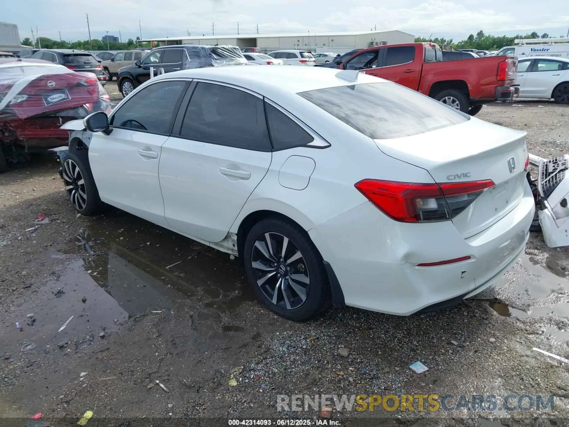 3 Фотография поврежденного автомобиля JHMFE1F74NX005821 HONDA CIVIC 2022