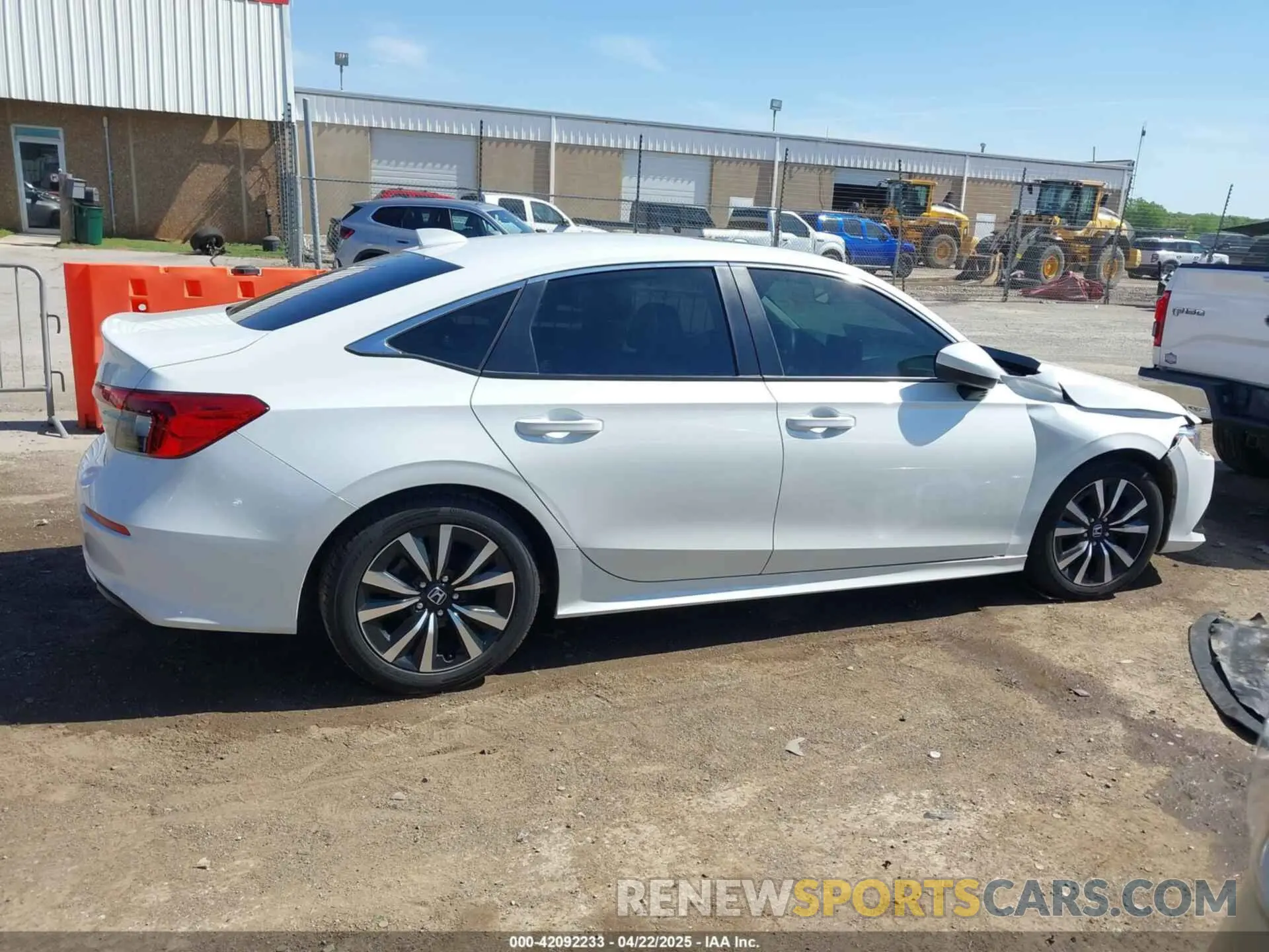 13 Photograph of a damaged car JHMFE1F74NX007763 HONDA CIVIC 2022