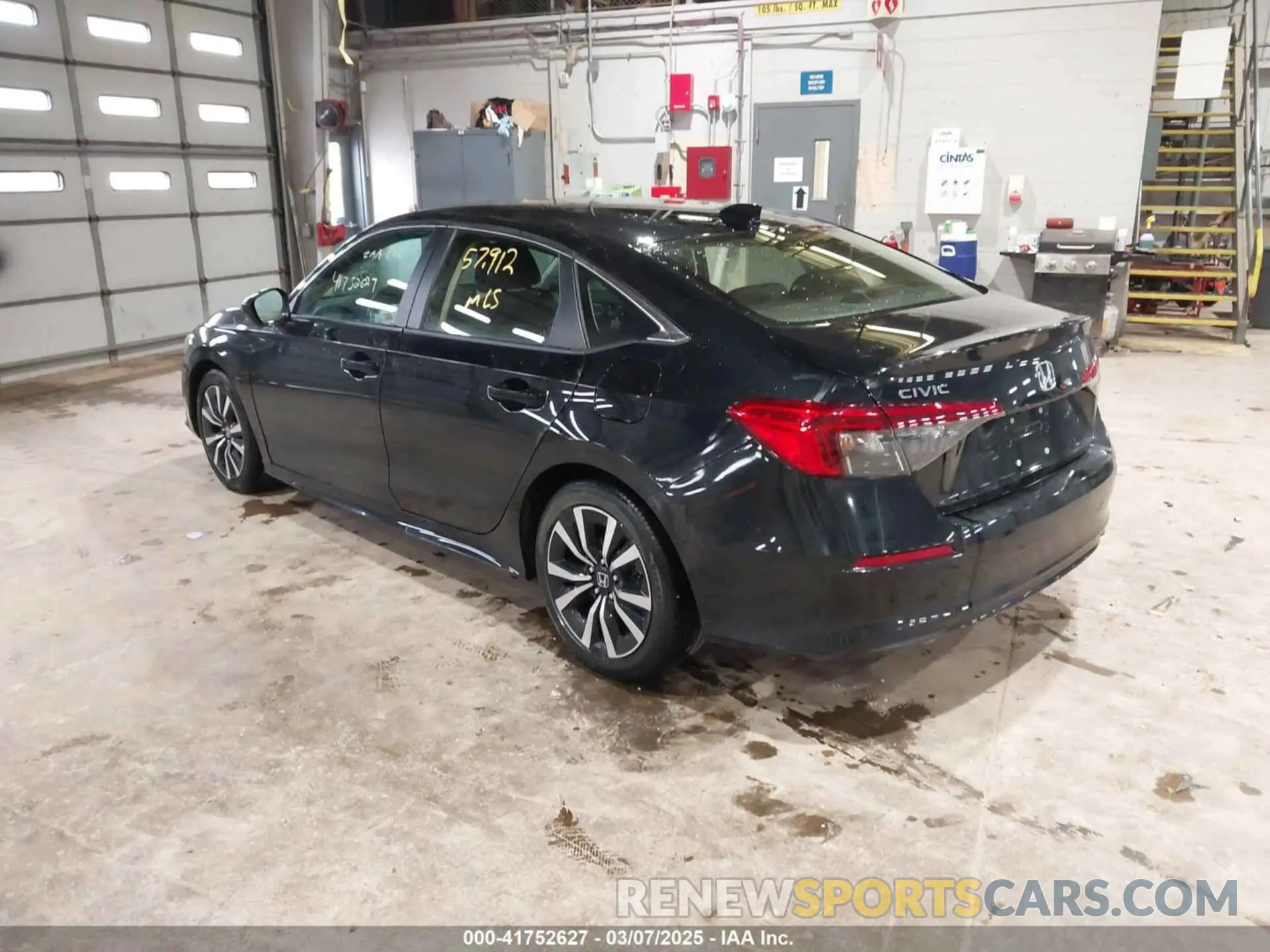 3 Фотография поврежденного автомобиля JHMFE1F75NX000899 HONDA CIVIC 2022
