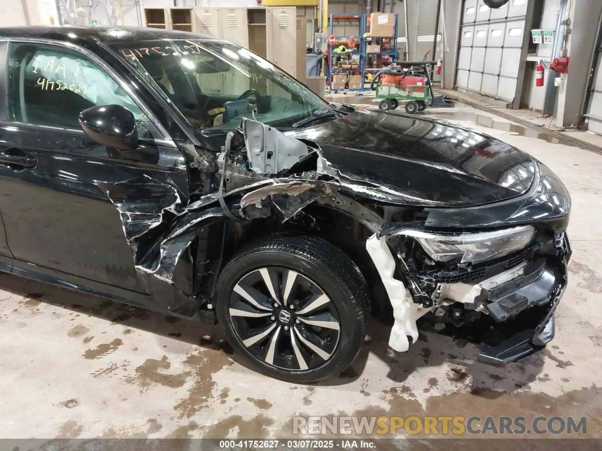 6 Фотография поврежденного автомобиля JHMFE1F75NX000899 HONDA CIVIC 2022
