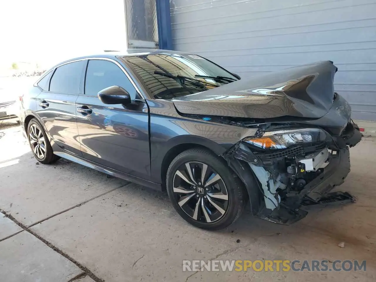 4 Photograph of a damaged car JHMFE1F75NX000997 HONDA CIVIC 2022