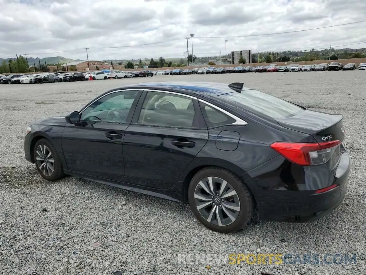 2 Photograph of a damaged car JHMFE1F77NX003870 HONDA CIVIC 2022