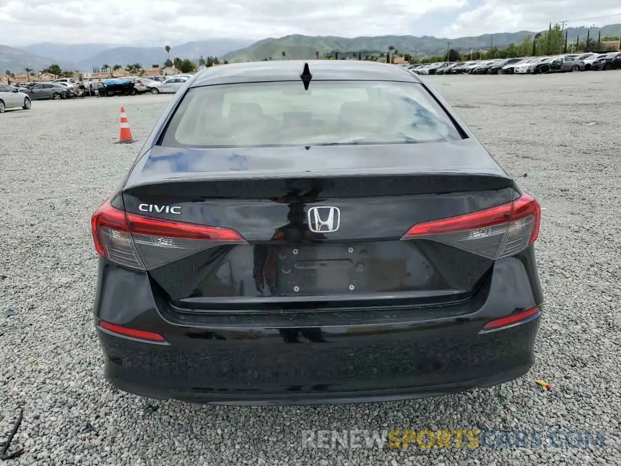 6 Photograph of a damaged car JHMFE1F77NX003870 HONDA CIVIC 2022