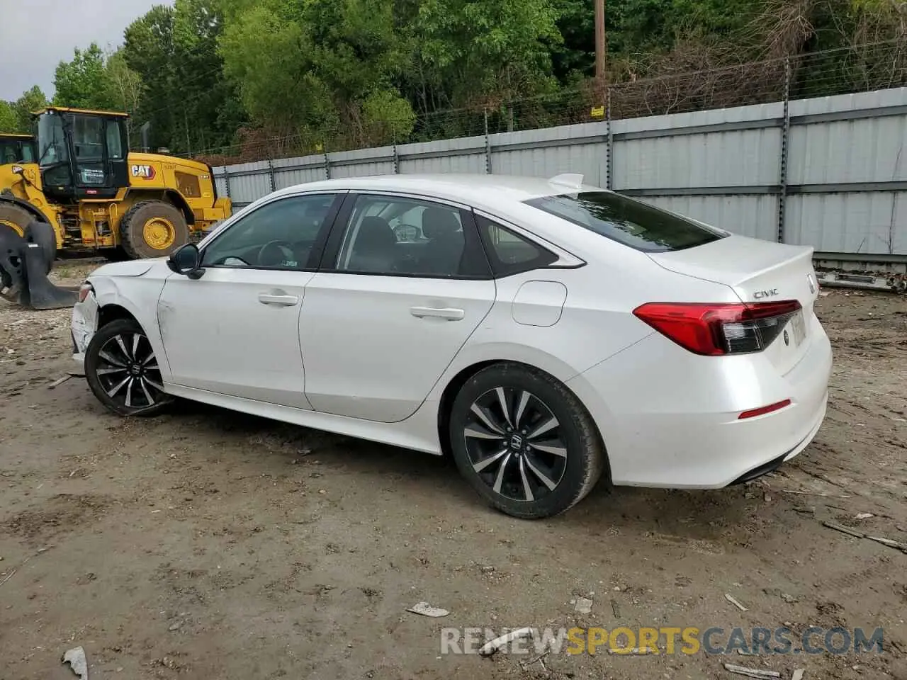 2 Photograph of a damaged car JHMFE1F77NX008907 HONDA CIVIC 2022
