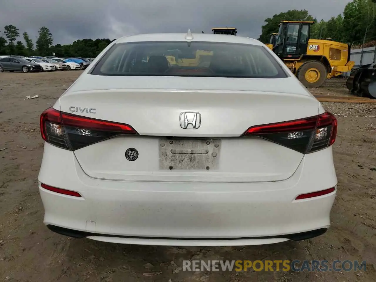 6 Photograph of a damaged car JHMFE1F77NX008907 HONDA CIVIC 2022