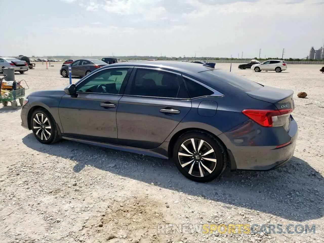 2 Фотография поврежденного автомобиля JHMFE1F78NX006602 HONDA CIVIC 2022