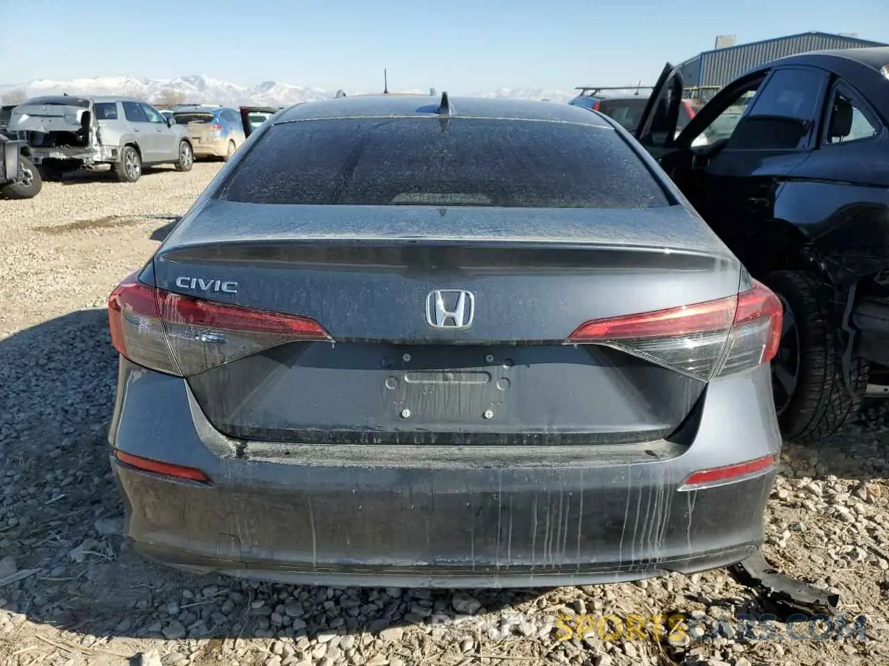 6 Фотография поврежденного автомобиля JHMFE1F78NX006969 HONDA CIVIC 2022