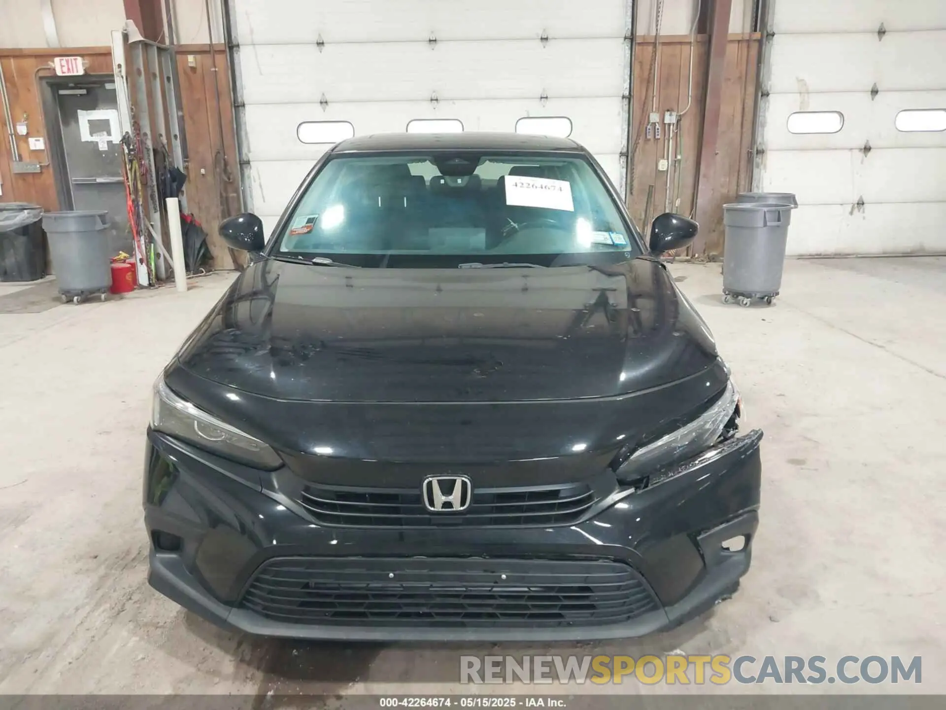 12 Фотография поврежденного автомобиля JHMFE1F79NX010271 HONDA CIVIC 2022