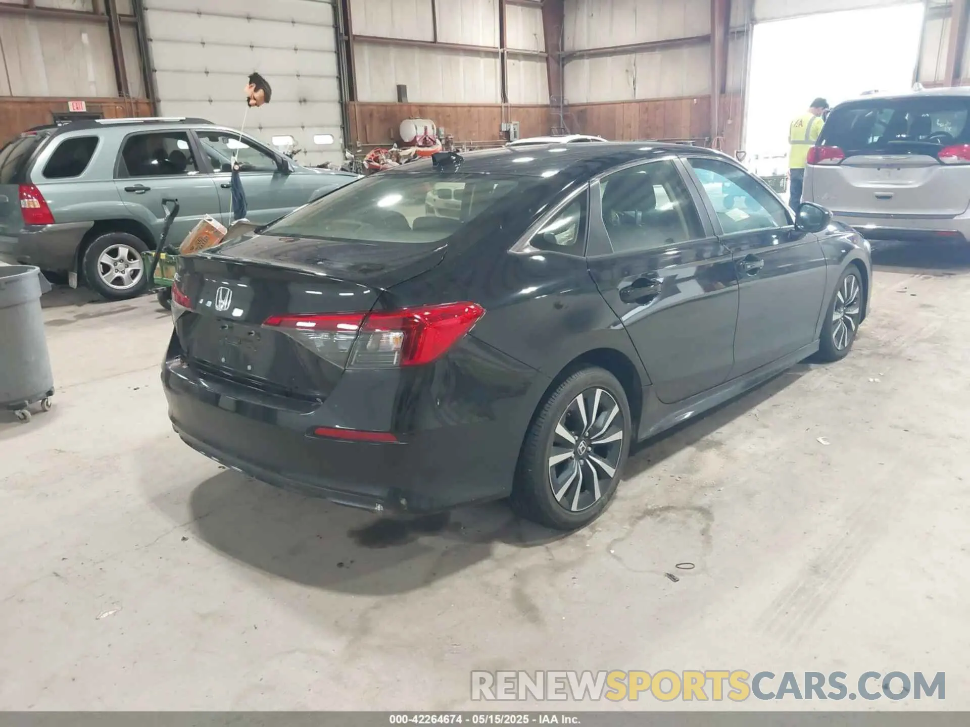 4 Фотография поврежденного автомобиля JHMFE1F79NX010271 HONDA CIVIC 2022