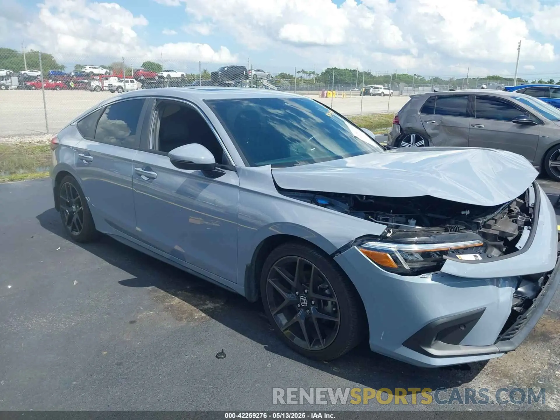 1 Photograph of a damaged car 19XFL1G83PE010218 HONDA CIVIC 2023