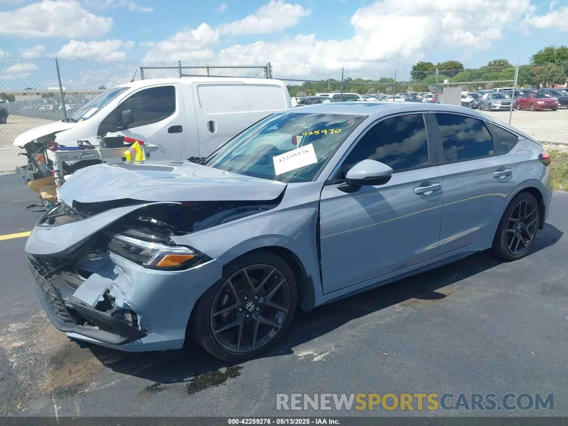 2 Photograph of a damaged car 19XFL1G83PE010218 HONDA CIVIC 2023