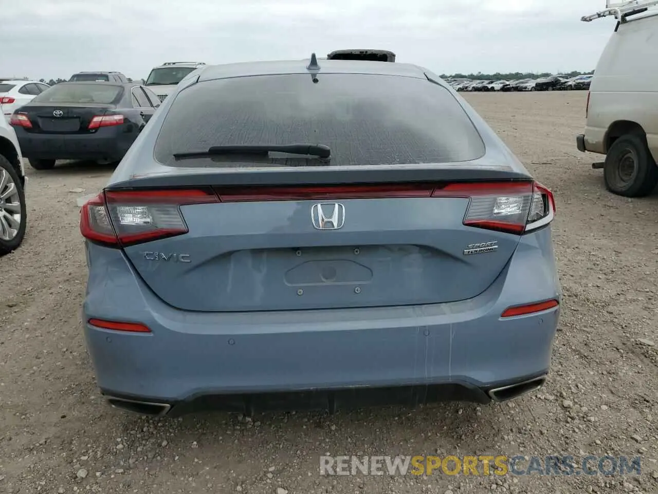 6 Photograph of a damaged car 19XFL1G88PE009937 HONDA CIVIC 2023