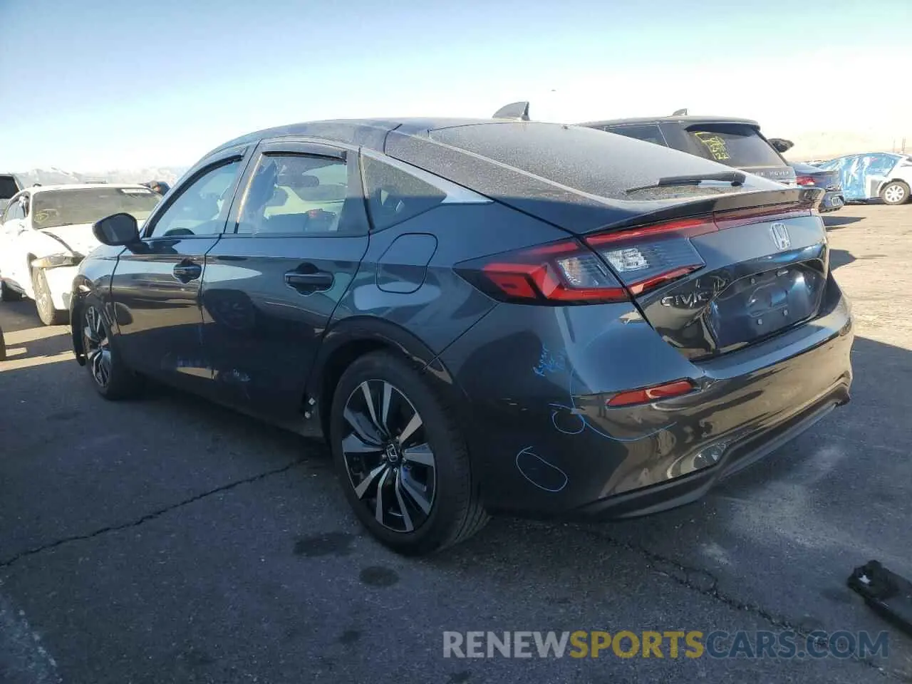 2 Photograph of a damaged car 19XFL1H72PE004237 HONDA CIVIC 2023