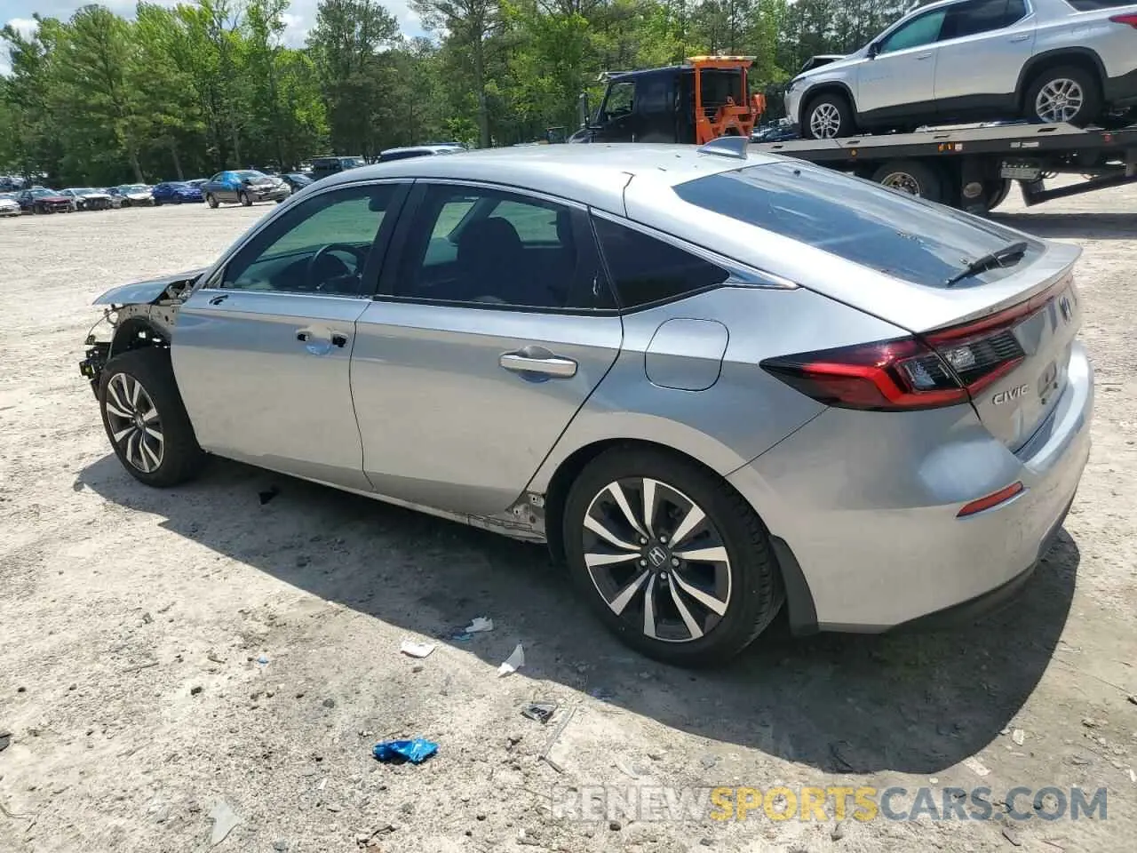 2 Photograph of a damaged car 19XFL1H73PE000732 HONDA CIVIC 2023