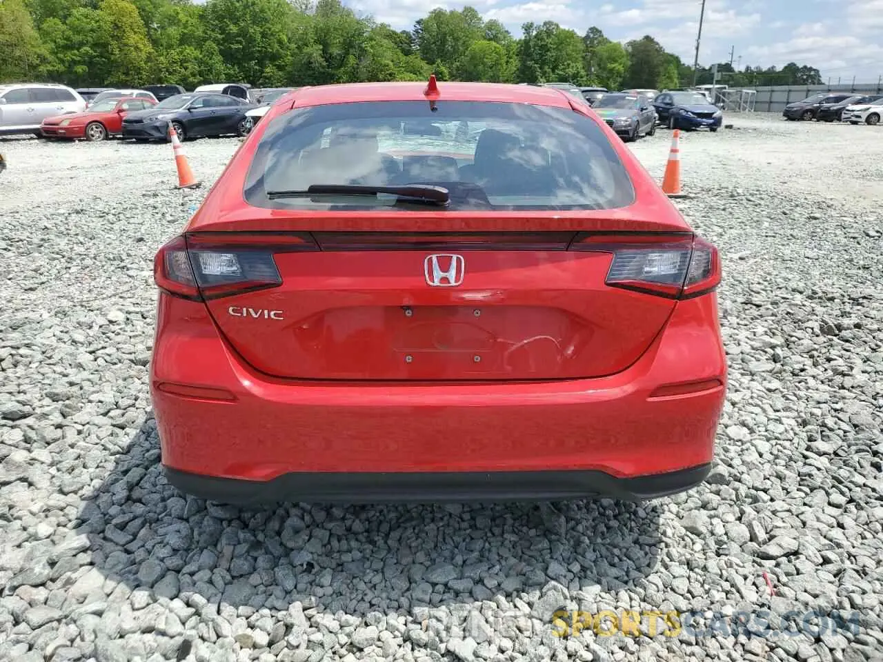 6 Photograph of a damaged car 19XFL1H75PE016334 HONDA CIVIC 2023