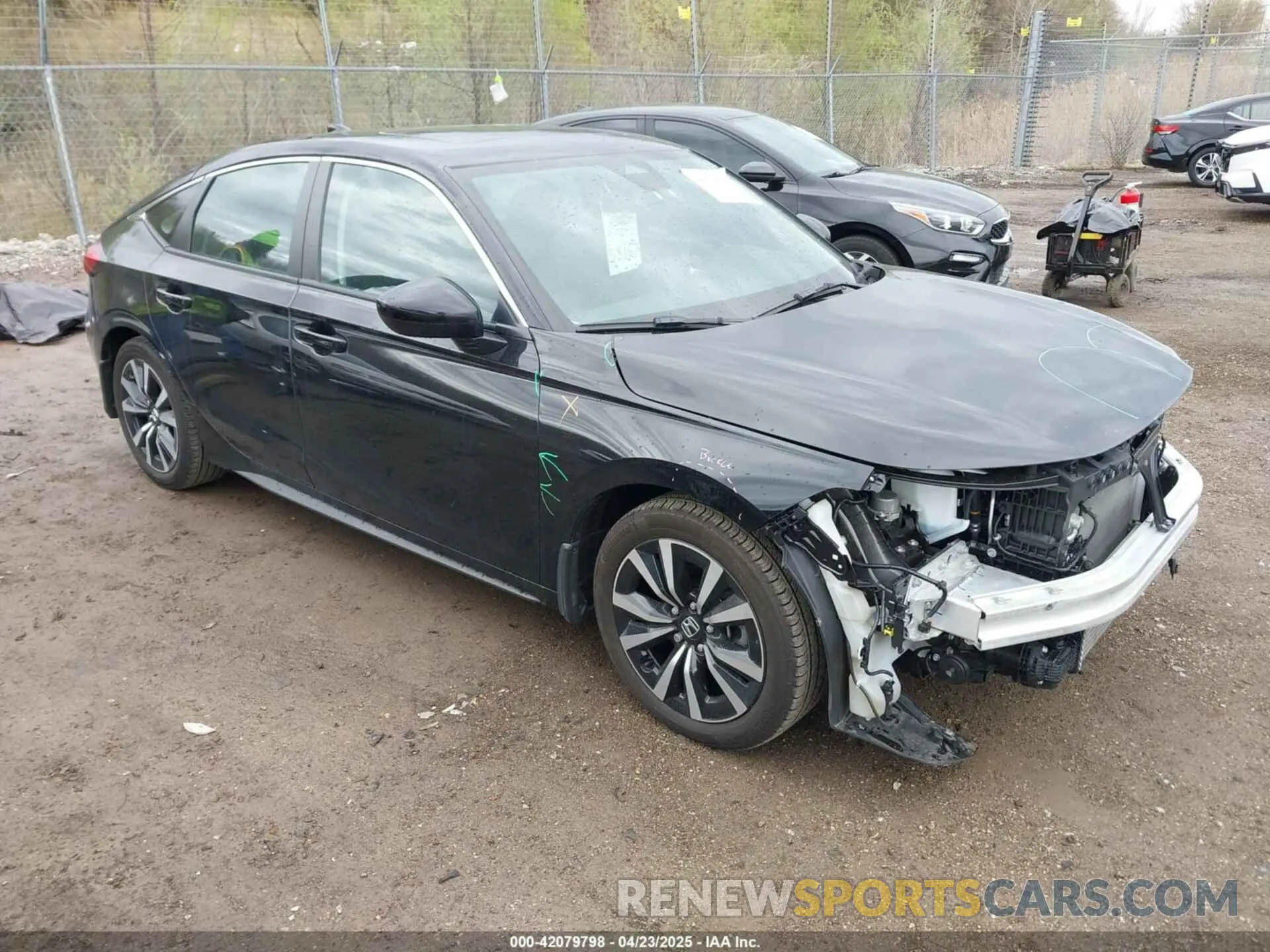 1 Photograph of a damaged car 19XFL1H77PE018148 HONDA CIVIC 2023
