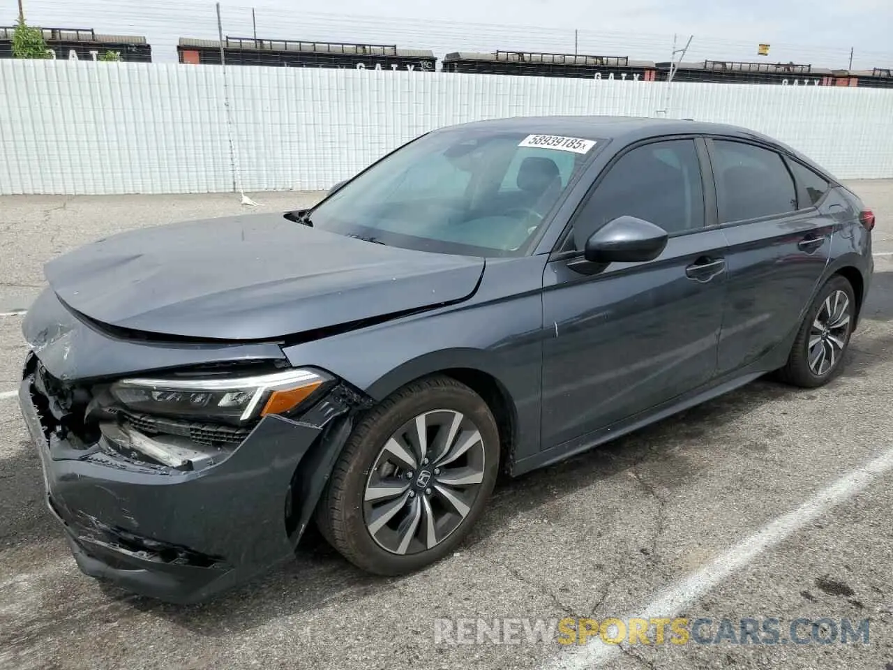 1 Photograph of a damaged car 19XFL1H78PE001567 HONDA CIVIC 2023