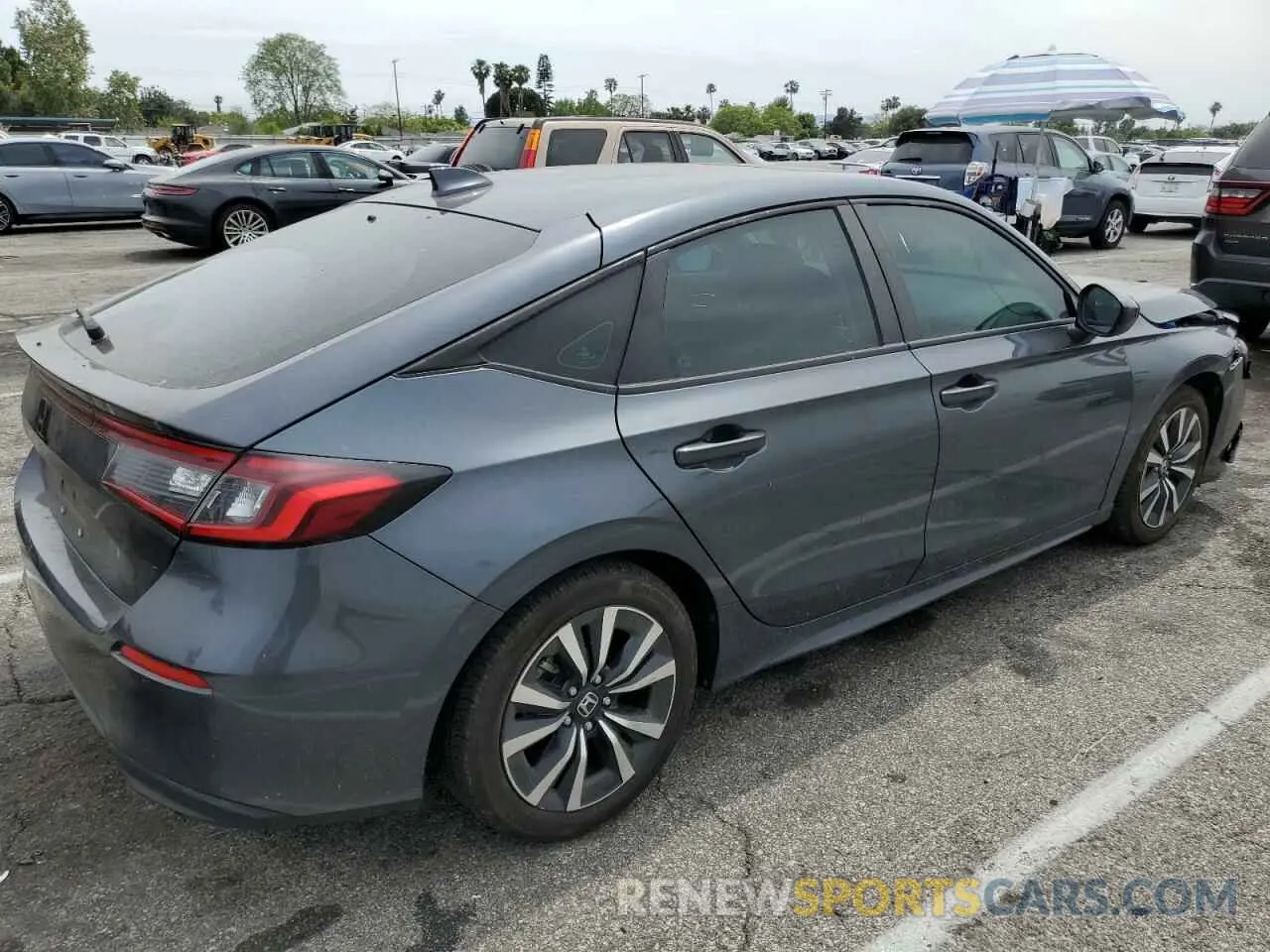 3 Photograph of a damaged car 19XFL1H78PE001567 HONDA CIVIC 2023