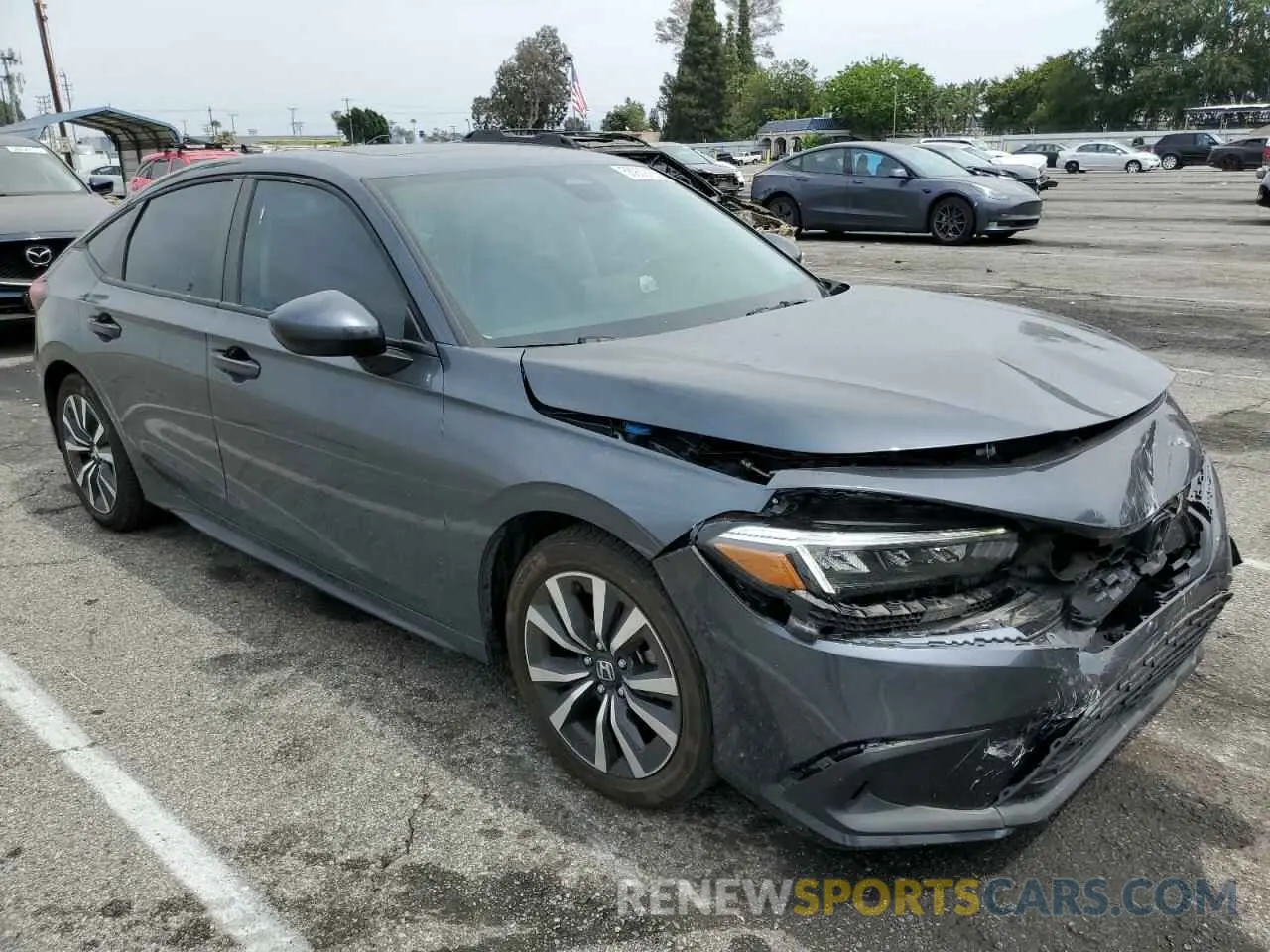 4 Photograph of a damaged car 19XFL1H78PE001567 HONDA CIVIC 2023