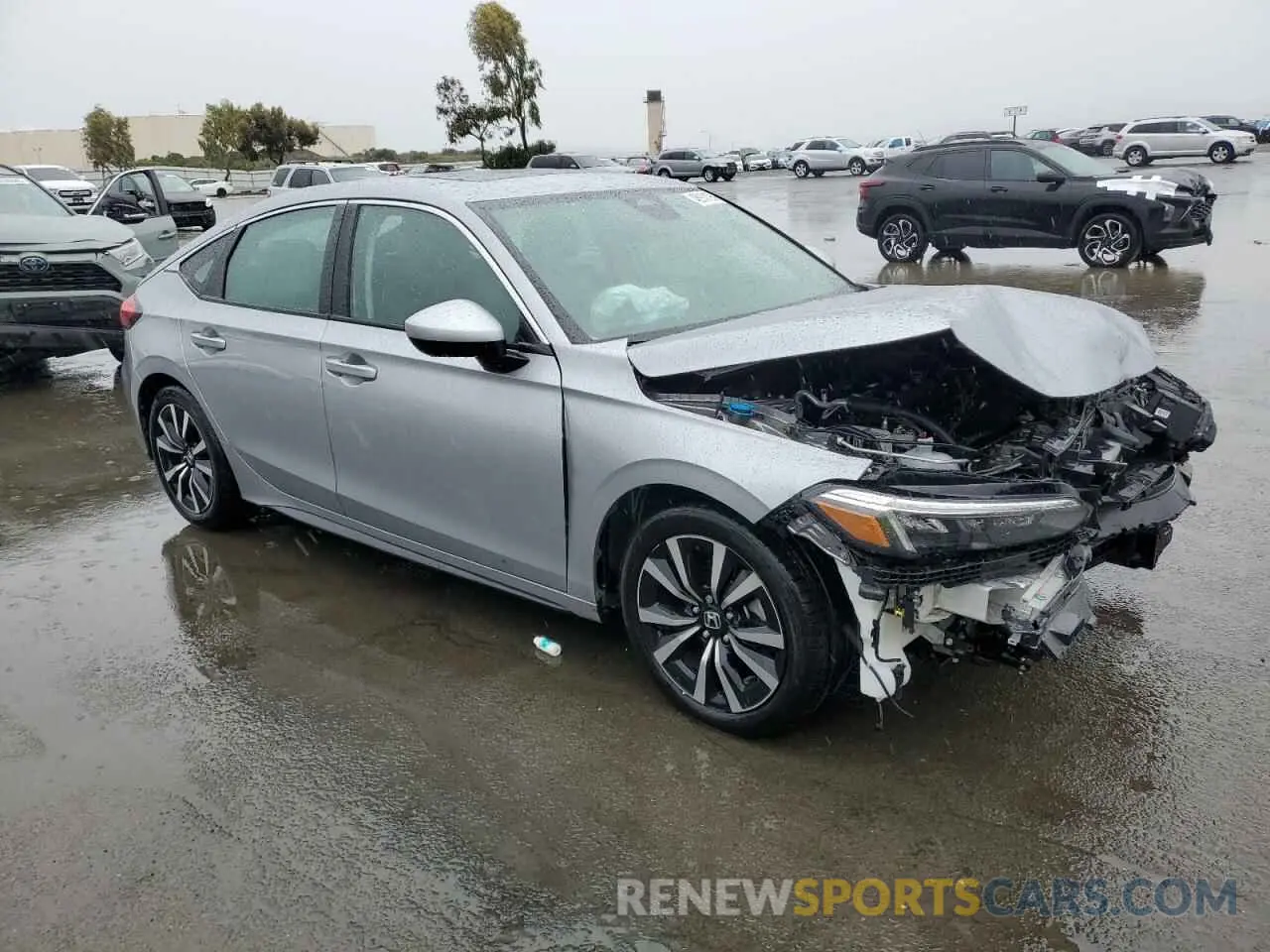 4 Photograph of a damaged car 19XFL1H7XPE017480 HONDA CIVIC 2023