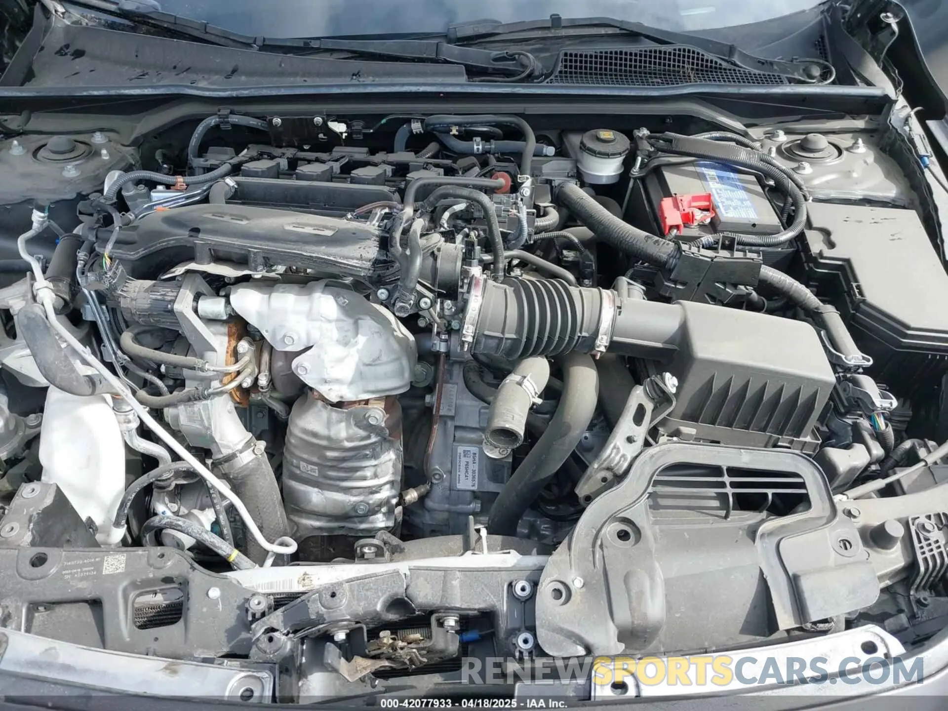 10 Photograph of a damaged car 19XFL1H85PE009618 HONDA CIVIC 2023