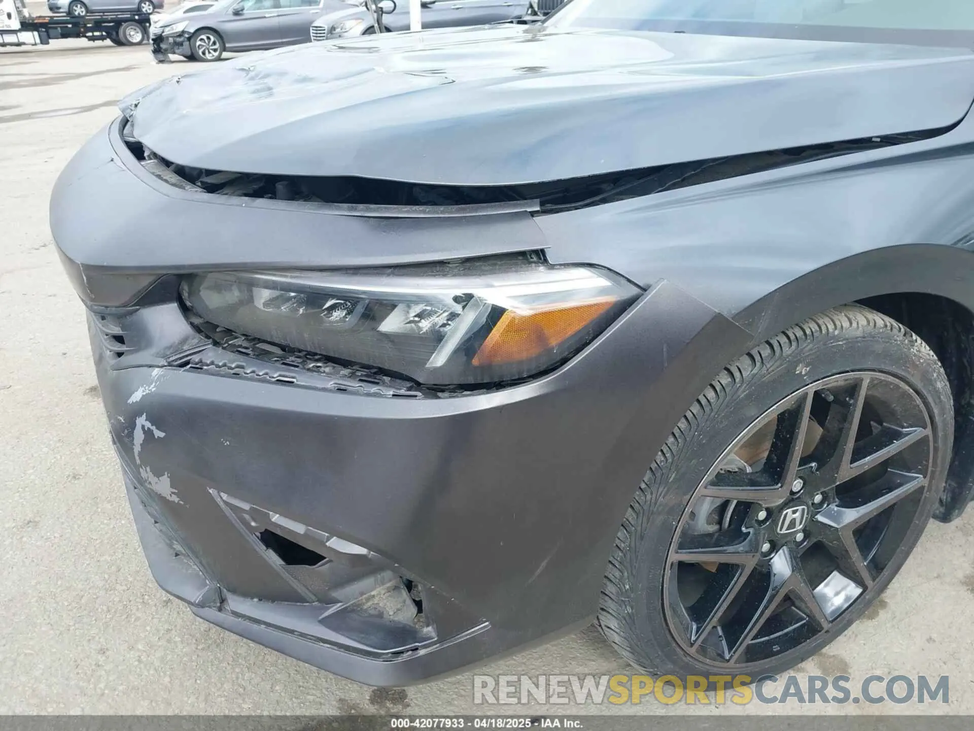 6 Photograph of a damaged car 19XFL1H85PE009618 HONDA CIVIC 2023