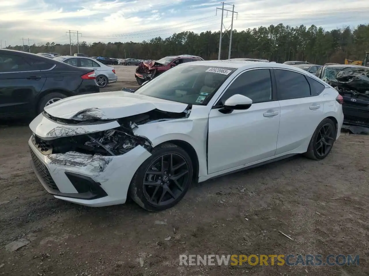 1 Photograph of a damaged car 19XFL1H85PE014981 HONDA CIVIC 2023